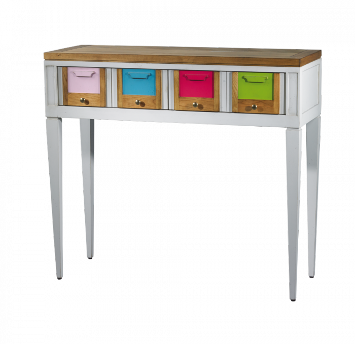  Console Table 2 drawers